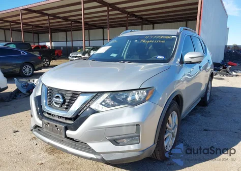 2017 Nissan Rogue Sv из США, поврежденный, VIN KNMAT2MT9HP550215